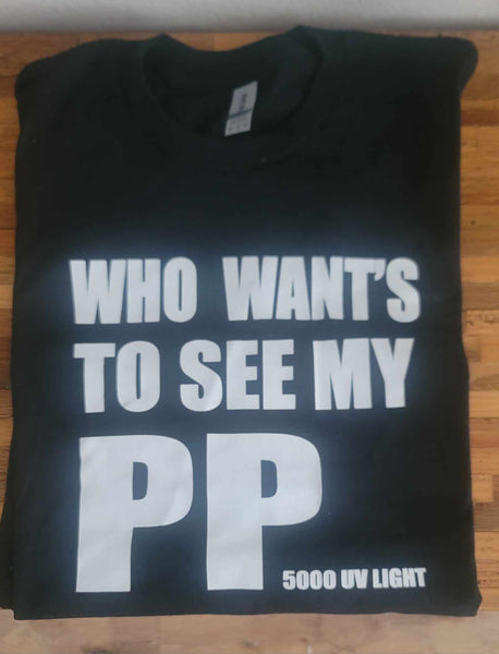PP Short sleeve t-shirt - Glow-N-the-Dark print